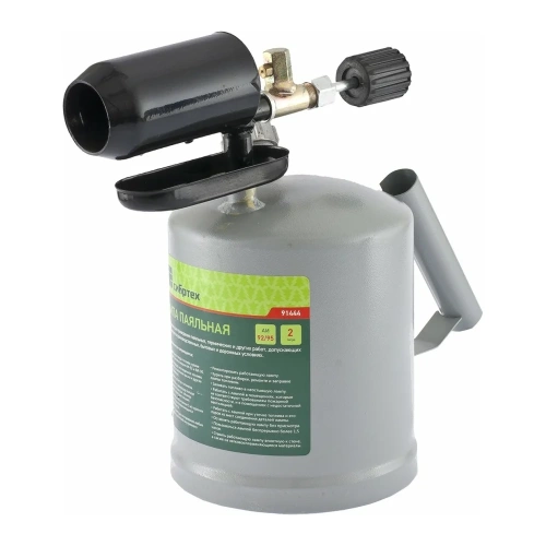 Паяльная лампа СИБРТЕХ 2 л 91444 фото 3