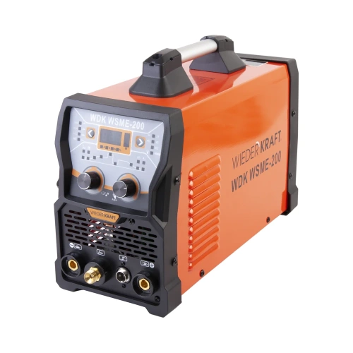 Сварочный инвертор аргонодуговой сварки WIEDERKRAFT AC DC PULSED TIG  WDK WSME-200 фото 11