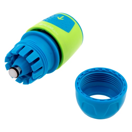 Соединитель быстросъемный для шланга 1/2-3/4, аквастоп, АВС-пластик Palisad Luxe фото 4 Соединитель быстросъемный для шланга 1/2-3/4, аквастоп, АВС-пластик Palisad Luxe фото 4