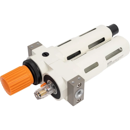 Блок подготовки воздуха Profi: фильтр-регулятор, лубрикатор (1300 л/мин; 16 бар; 1/4") ROCKFORCE RF-7002014(18867) фото 4