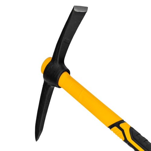 Кирка 700 г, фибергласовая обрезиненная рукоятка 385 мм Denzel фото 3 Кирка 700 г, фибергласовая обрезиненная рукоятка 385 мм Denzel фото 3