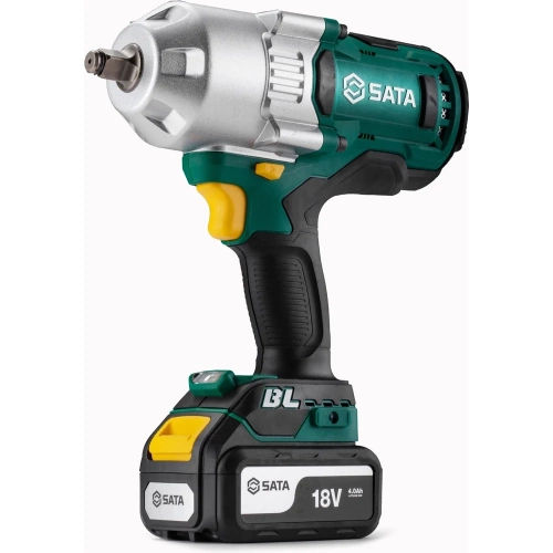 Гайковерт аккумуляторный бесщеточный ударный Sata 1000 Нм. SC51075 фото 3 Гайковерт аккумуляторный бесщеточный ударный Sata 1000 Нм. SC51075 фото 3