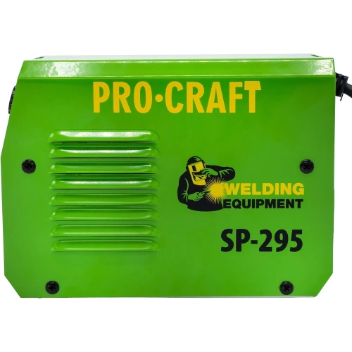Сварочный аппарат инверторный PROCRAFT 5кВт, 20-250А, ММА/LIFT-TIG SP-295 BMC фото 9 Сварочный аппарат инверторный PROCRAFT 5кВт, 20-250А, ММА/LIFT-TIG SP-295 BMC фото 9