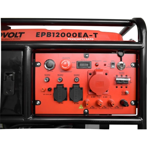 Бензогенератор REDVOLT EPB12000EA-T фото 4