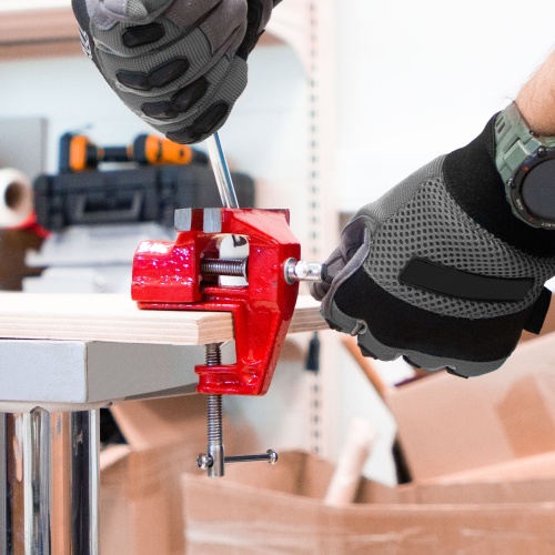 Тиски, 75 мм, крепление для стола Sparta фото 30