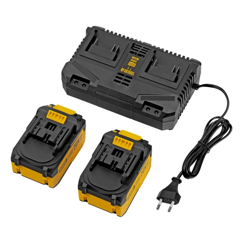 Газонокосилка аккумуляторная бесщет. DLM-460, 460 мм, травосб. 65 л., Li-Ion, 40 В Denzel фото 27