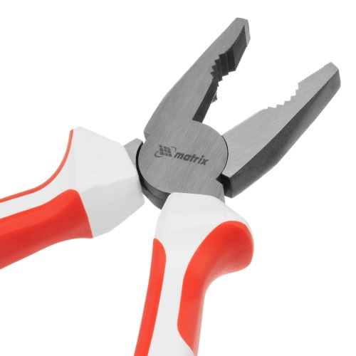 Плоскогубцы Premium, 200 мм, трехкомпонентные рукоятки Matrix фото 5