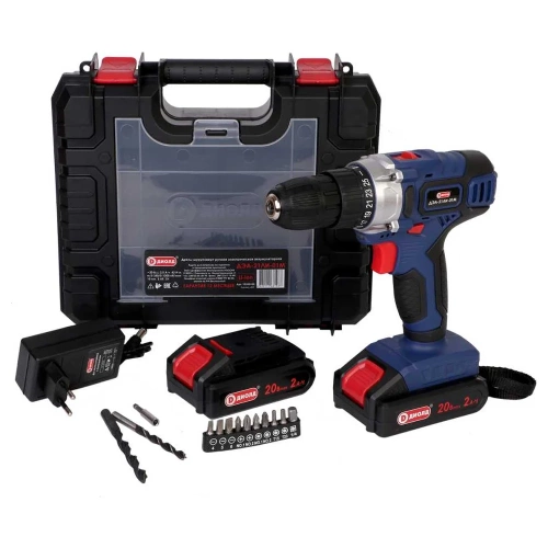 Аккумуляторный шуроповерт ДИОЛД ДЭА-21 ЛИ-01М (кейс, 2 АКБ), 10300160 Аккумуляторный шуроповерт ДИОЛД ДЭА-21 ЛИ-01М (кейс, 2 АКБ), 10300160