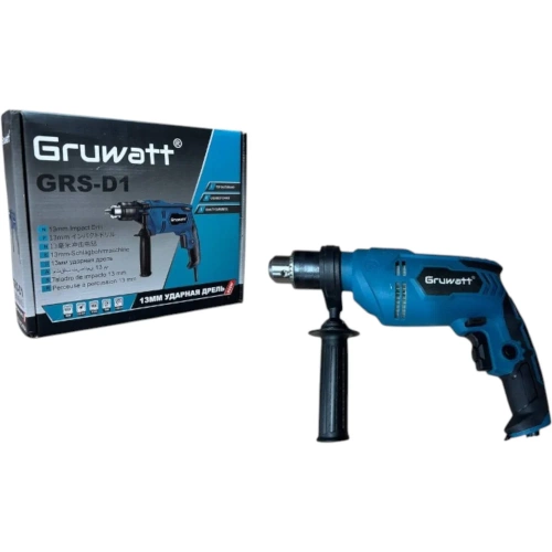 Ударная дрель Gruwatt 13мм GRS-D1 фото 5 Ударная дрель Gruwatt 13мм GRS-D1 фото 5