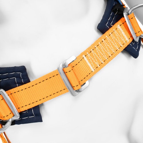 Удерживающе-страховочная привязь, модель УСП II, наплечные и набедренные лямки, высокий кушак Сибртех фото 12