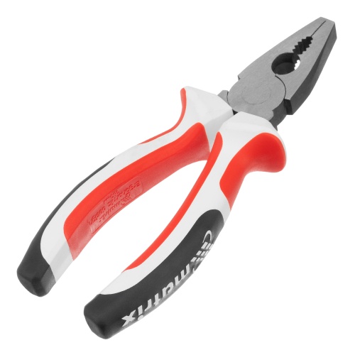 Плоскогубцы Premium, 160 мм, трехкомпонентные рукоятки Matrix фото 2