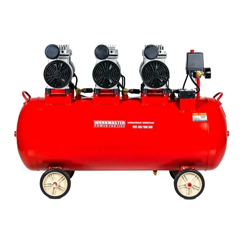 Воздушный безмасляный компрессор WorkMaster WC-60/100БМ фото 3