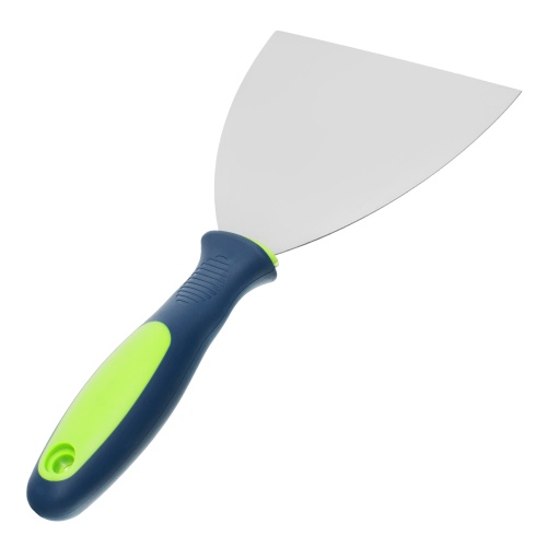 Шпательная лопатка из нержавеющей стали, 120 мм, двухкомпонентная ручка Сибртех фото 2