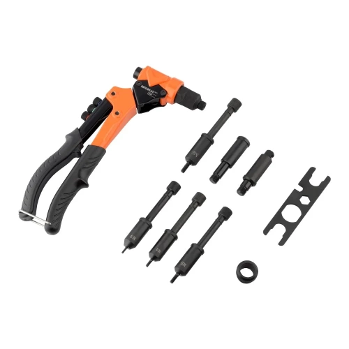 Заклёпочник универсальный поворотный АвтоDело для вытяжных и резьбовых заклёпок 45401 16878 фото 3