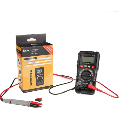 Цифровой мультиметр КВТ KT 130A PROLINE 88549 фото 6