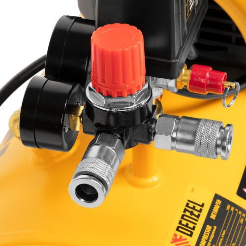 Компрессор воздушный DK1800/50, Х-PRO 1.8 кВт, 280л/мин, 50л Denzel фото 14