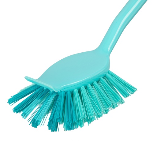 Щетка для посуды квадратная 68 х 37 х 275 мм, двухкомпонентная рукоятка Elfe фото 4