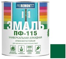 Эмаль Proremontt ПФ-115 зеленая 0,9 кг