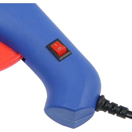 Клеевой пистолет ТУНДРА 80 Вт, 220 В, выключатель, индикатор, антикапля, шнур 1.2 м, 11 мм 4365665 фото 6