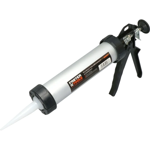 Алюминиевый пистолет для силиконового герметика FASTER TOOLS 225 2567 фото 4 Алюминиевый пистолет для силиконового герметика FASTER TOOLS 225 2567 фото 4