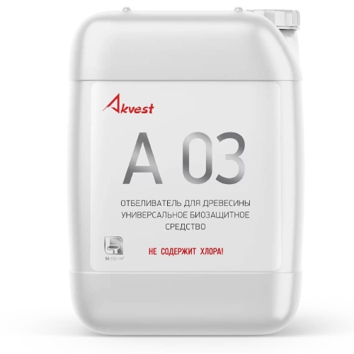 Отбеливатель древесины Аквест-03 без хлора 32 кг