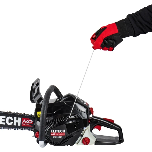 Пила цепная бензиновая Elitech CS 5535F (E1611.006.00) HD 204814 фото 8