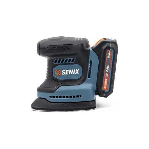 Дельта шлифмашина SENIX серии X2, 20В, с 1 АКБ, 1 ЗУ, PSX2-M3-EU Дельта шлифмашина SENIX серии X2, 20В, с 1 АКБ, 1 ЗУ, PSX2-M3-EU