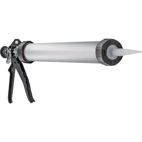 Пистолет для герметика РемоКолор закрытый алюминиевый корпус, 600 мл, 490x200x80 23-2-002