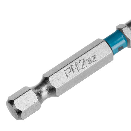 Бита PH2х50мм, сталь S2, шестигр., отрывн., 10 шт. Gross фото 4