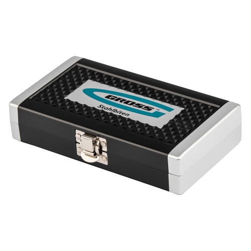 Набор бит и головок торцевых, 1/4, карданный ключ, трещотка, адаптер, S2, 37 шт. Gross фото 5