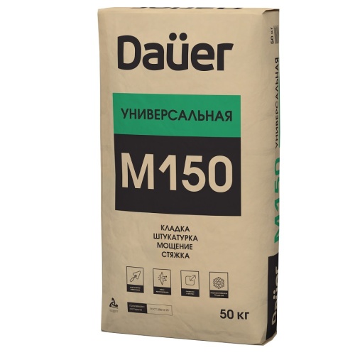 Сухая смесь Dauer М-150 универсальная 50 кг фото 3