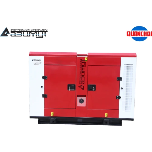 Дизельный генератор ООО "ПК "АЗИМУТ" QUANCHAI 20 кВт, 400В, в кожухе, АВР, СЗУ, ПОЖ АД-20С-Т400-2РКМ5 фото 4