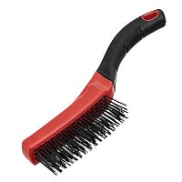 Щетка зачистная четырехрядная, двухкомпонентная рукоятка Matrix