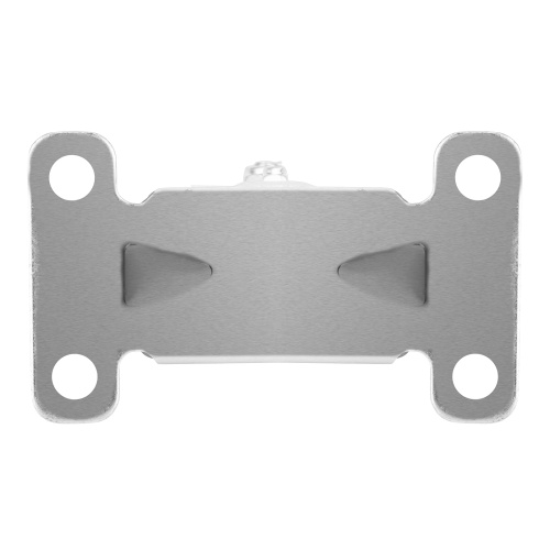 Колесо неповоротное D 75 мм, крепление  платформенное Сибртех фото 6