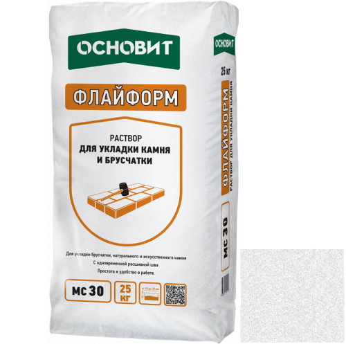 Раствор кладочный Основит Флайформ MC30 010 белый 25 кг Раствор кладочный Основит Флайформ MC30 010 белый 25 кг