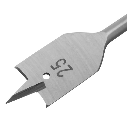 Сверло по дереву перовое удлиненное, 25 х 300 мм, шестигранный хвостовик Matrix фото 3 Сверло по дереву перовое удлиненное, 25 х 300 мм, шестигранный хвостовик Matrix фото 3