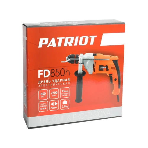 Ударная электрическая дрель Patriot FD850h 120301464 фото 11