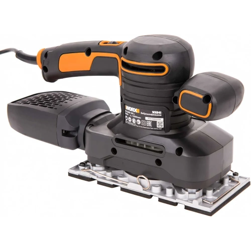 Электрическая виброшлифмашина WORX 250Вт WX641 фото 3