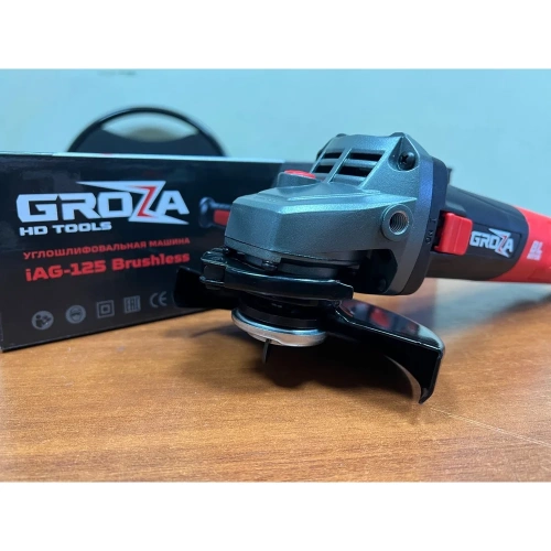 Угловая шлифмашина Grozatools iAG-125 brushless G0101 фото 3 Угловая шлифмашина Grozatools iAG-125 brushless G0101 фото 3