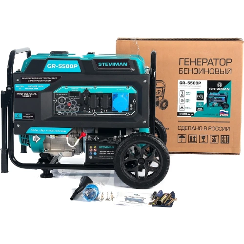 Бензиновый генератор Steviman GR-5500P фото 9