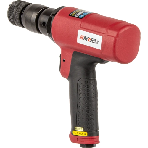 Пневмозубило с виброзащитой BYEMAX в наборе с зубилами, 3800 уд/мин, боек D22xL57, 9.3 Дж BM-128RSK фото 6 Пневмозубило с виброзащитой BYEMAX в наборе с зубилами, 3800 уд/мин, боек D22xL57, 9.3 Дж BM-128RSK фото 6