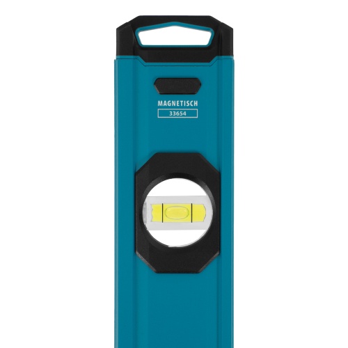 Уровень алюминиевый, магнит., фрезерованный, 3 глазка, 0,5 мм/м, 1200 мм Gross фото 8