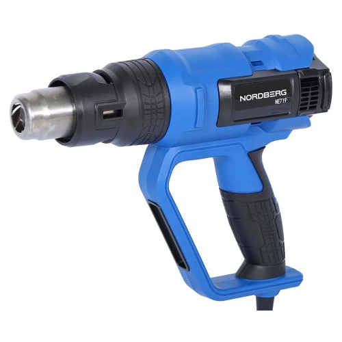 Фен NORDBERG 4 насадки, в кейсе, 50-600 С, 2000 Вт NE719 фото 4