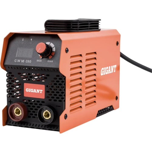 Инверторный сварочный аппарат (190 А; дисплей; кабель 2.5+1.5 м) Gigant GWM-190 фото 11 Инверторный сварочный аппарат (190 А; дисплей; кабель 2.5+1.5 м) Gigant GWM-190 фото 11