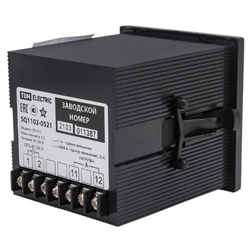 Цифровой амперметр TDM ELECTRIC ЦП-А72 0-9999А-0.5-Р SQ1102-0521 фото 6 Цифровой амперметр TDM ELECTRIC ЦП-А72 0-9999А-0.5-Р SQ1102-0521 фото 6