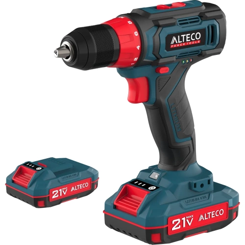 Аккумуляторная дрель-шуруповерт ALTECO CD 21-35 X2 78075