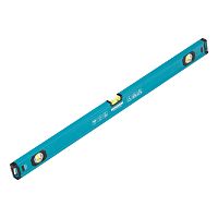 Уровень алюминиевый, магнит., фрезерованный, 3 глазка, 0,5 мм/м, 800 мм Gross