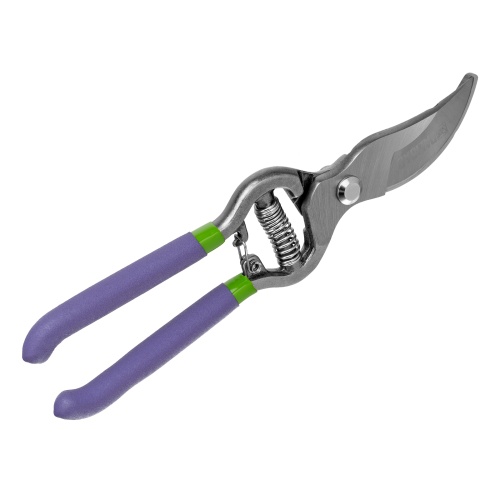 Секатор прямого реза, 255 мм, цельнокованый, металлические обрезиненные рукоятки, Palisad фото 2