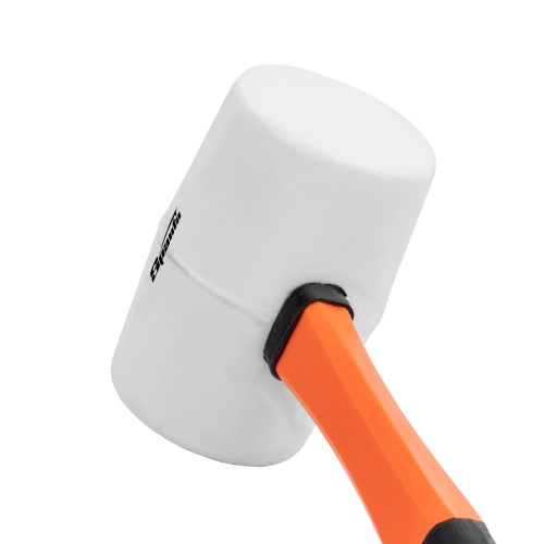 Киянка резиновая, 680 г, белая резина, фибергласовая рукоятка Sparta фото 3 Киянка резиновая, 680 г, белая резина, фибергласовая рукоятка Sparta фото 3