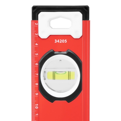 Уровень алюминиевый, фрезерованный, 3 глазка, рукоятки, 1500 мм Matrix фото 7